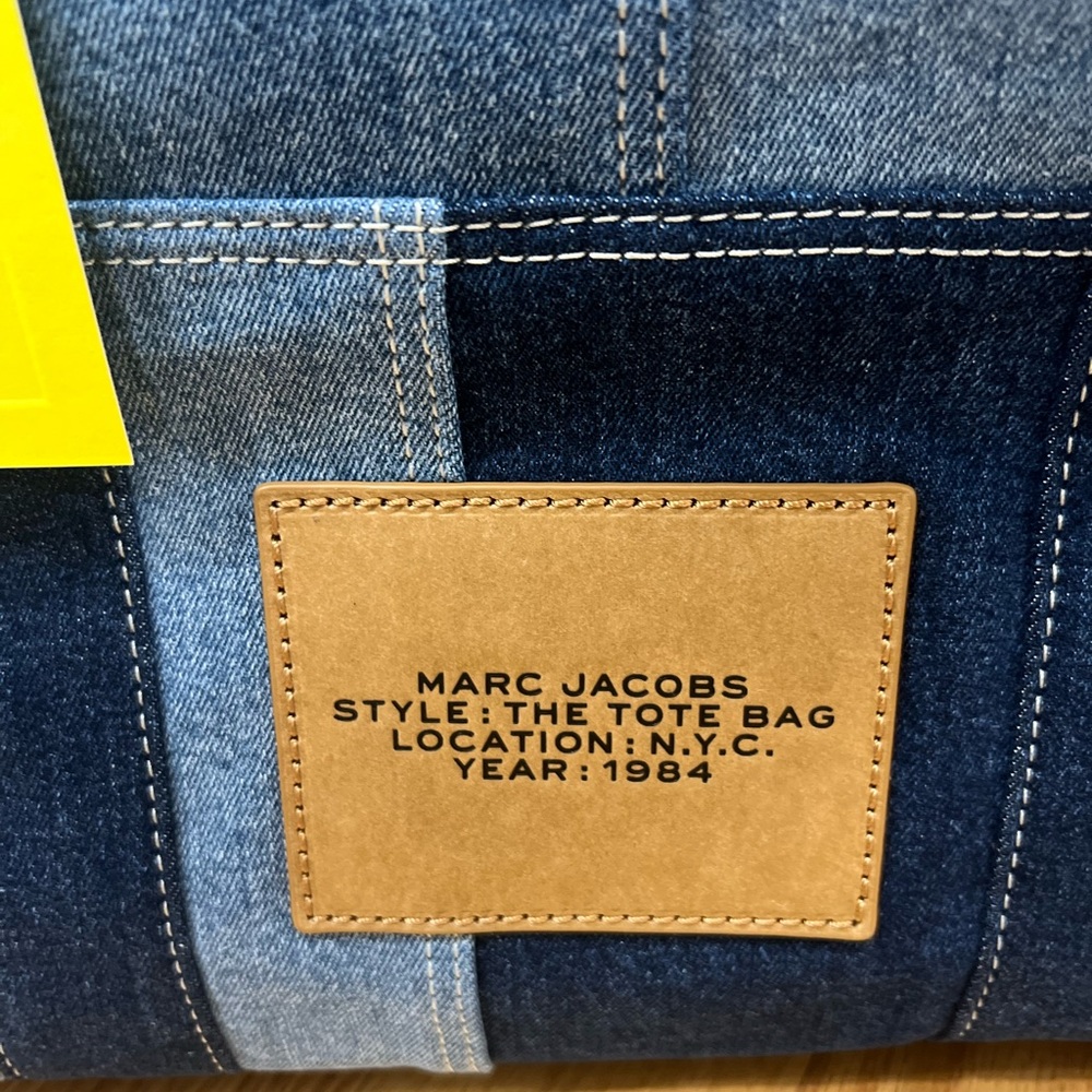 Marc Jacobs large denim tote bag - Picture 5 of 8